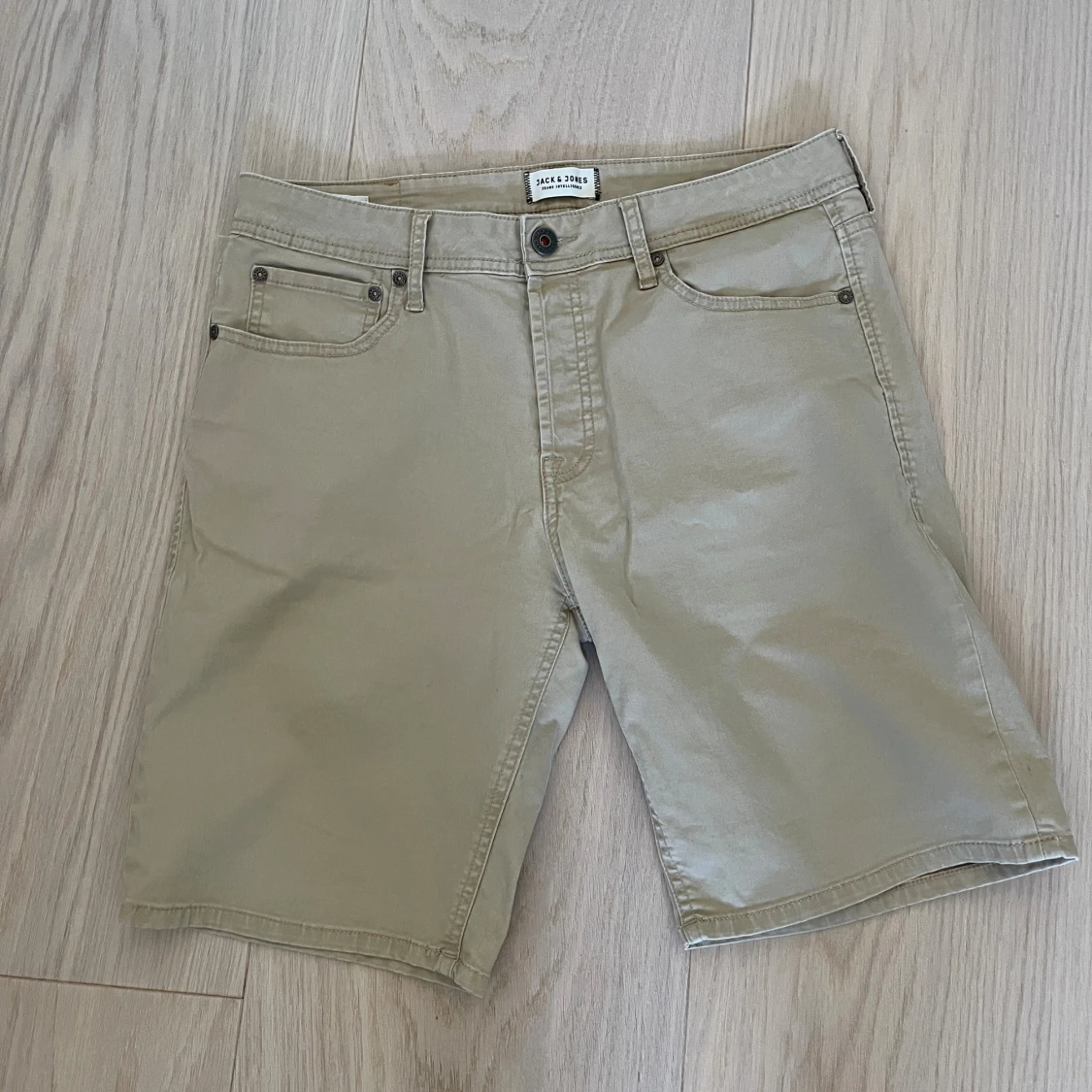 Beige shorts från Jack & Jones