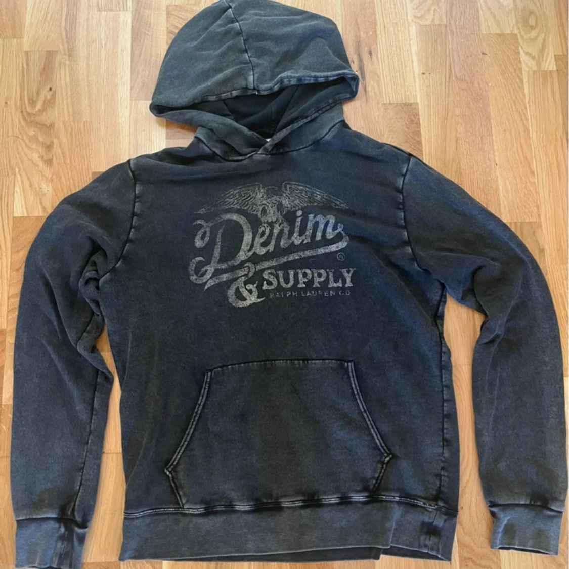 Svart hoodie från Ralph Lauren