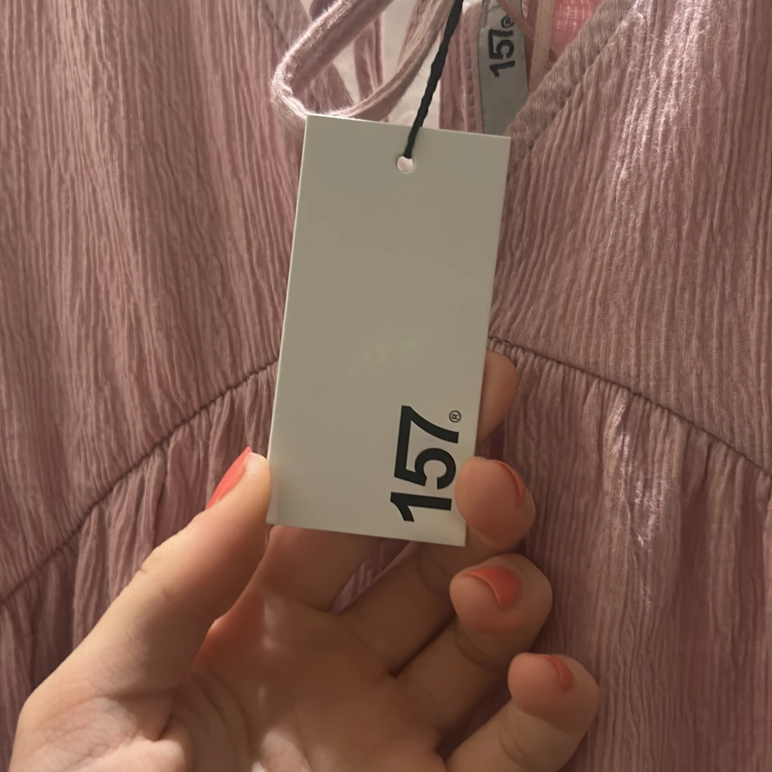 Rosa omlottklänning från 157 - 1