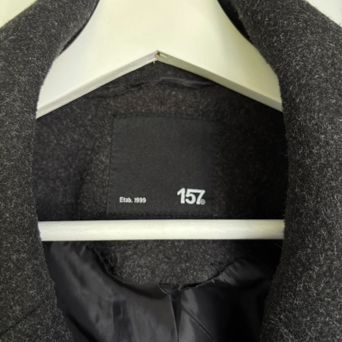 Svart ullkappa från 157 - 2