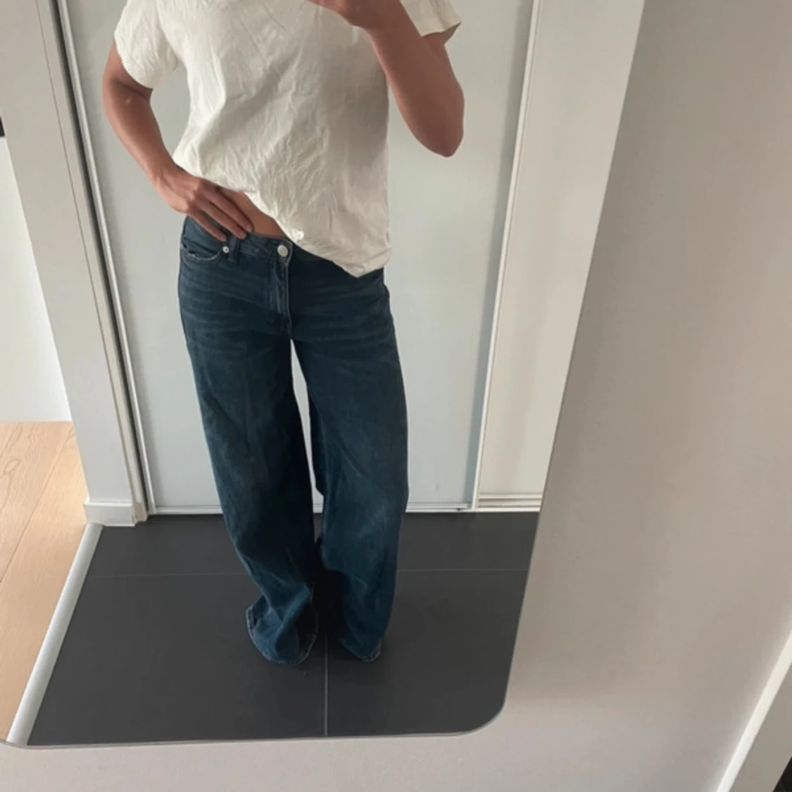 Vida lågmidjade jeans Zara  - 1