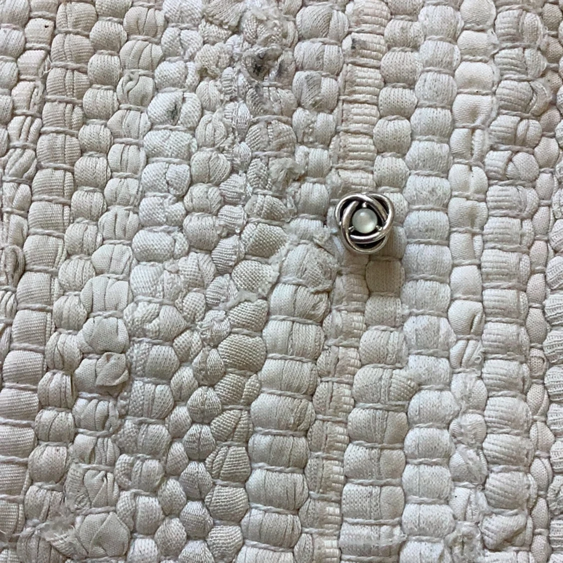 Pandora silverberlock med pärldetalj