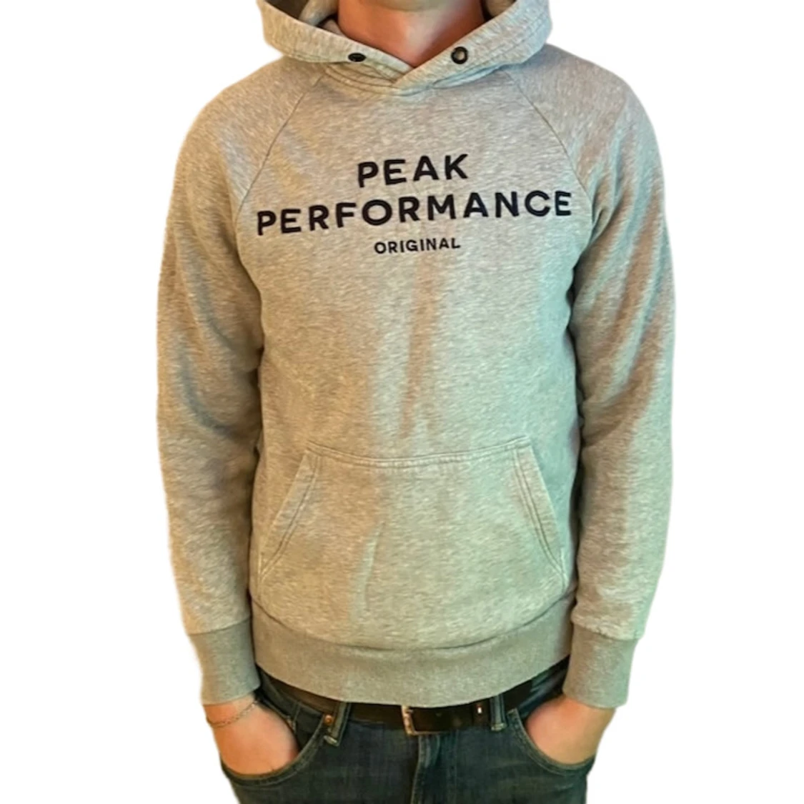 Peak Performance hoodie grå S