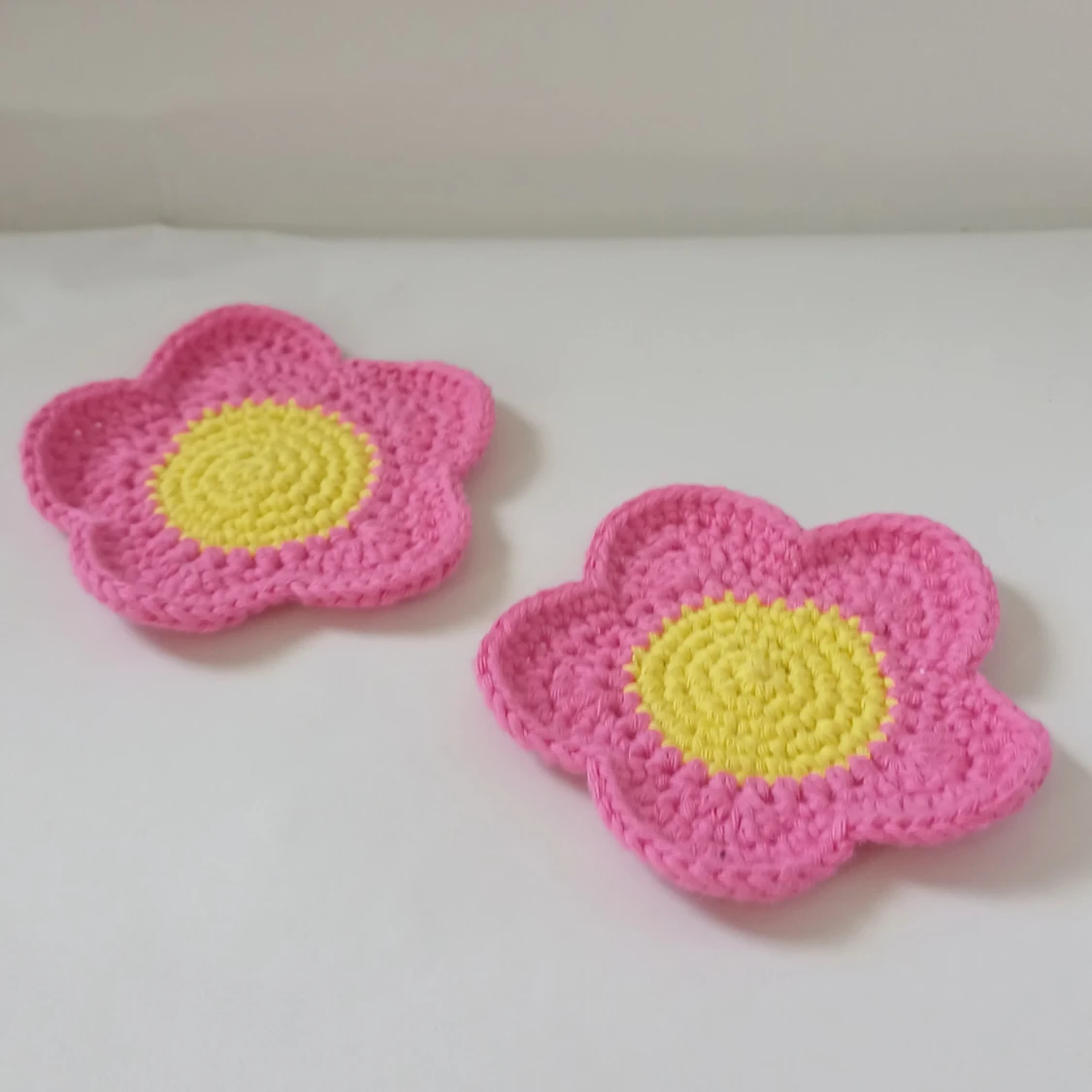 Virkade Glasunderlägg/ Coasters - 3