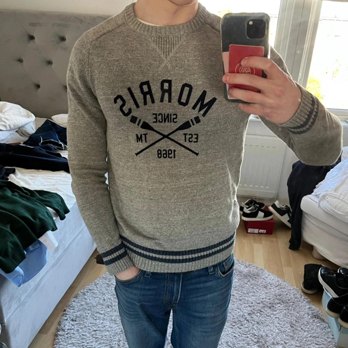 Morris stickad tröja  - 1