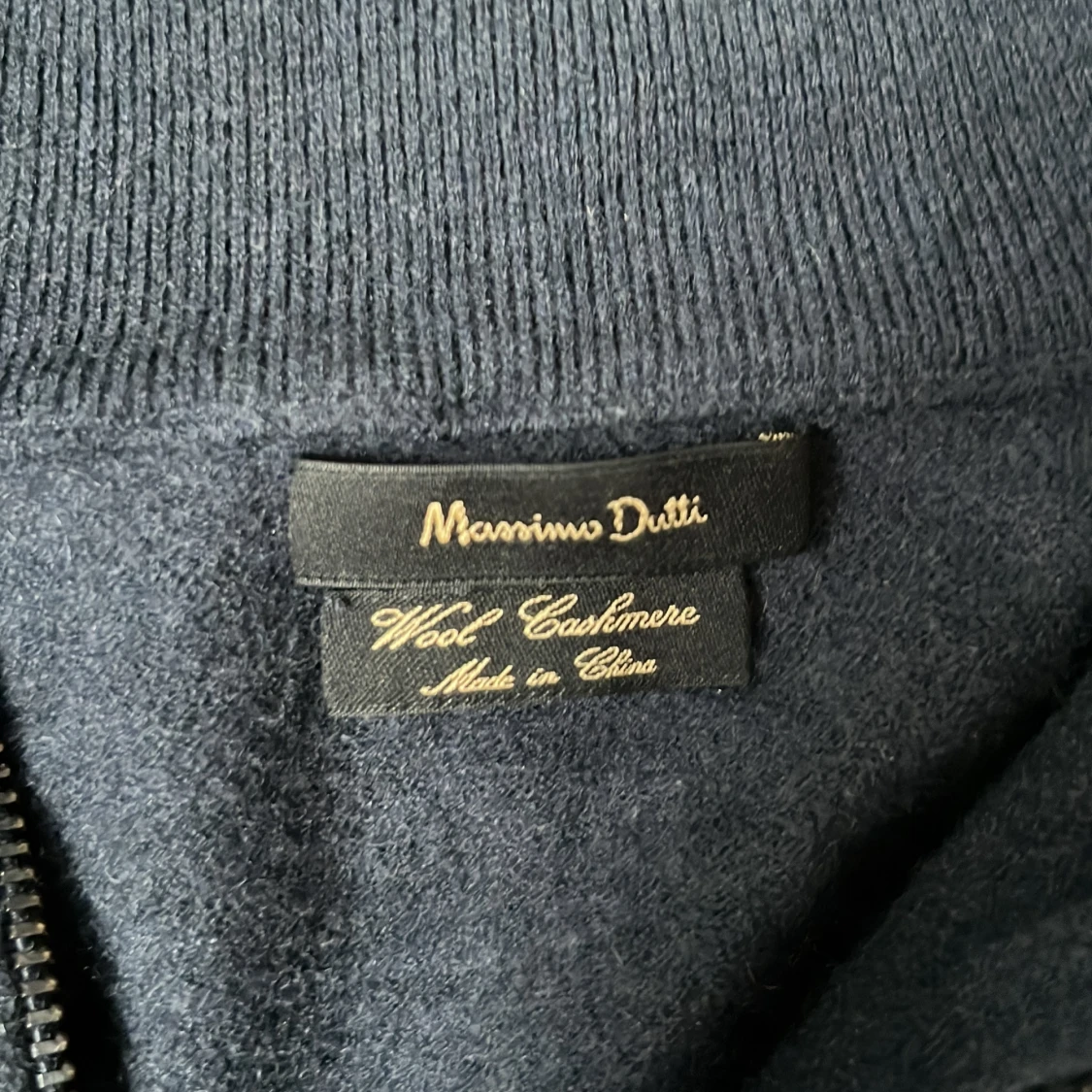 Ull quarter zip från Massimo Dutti - 2