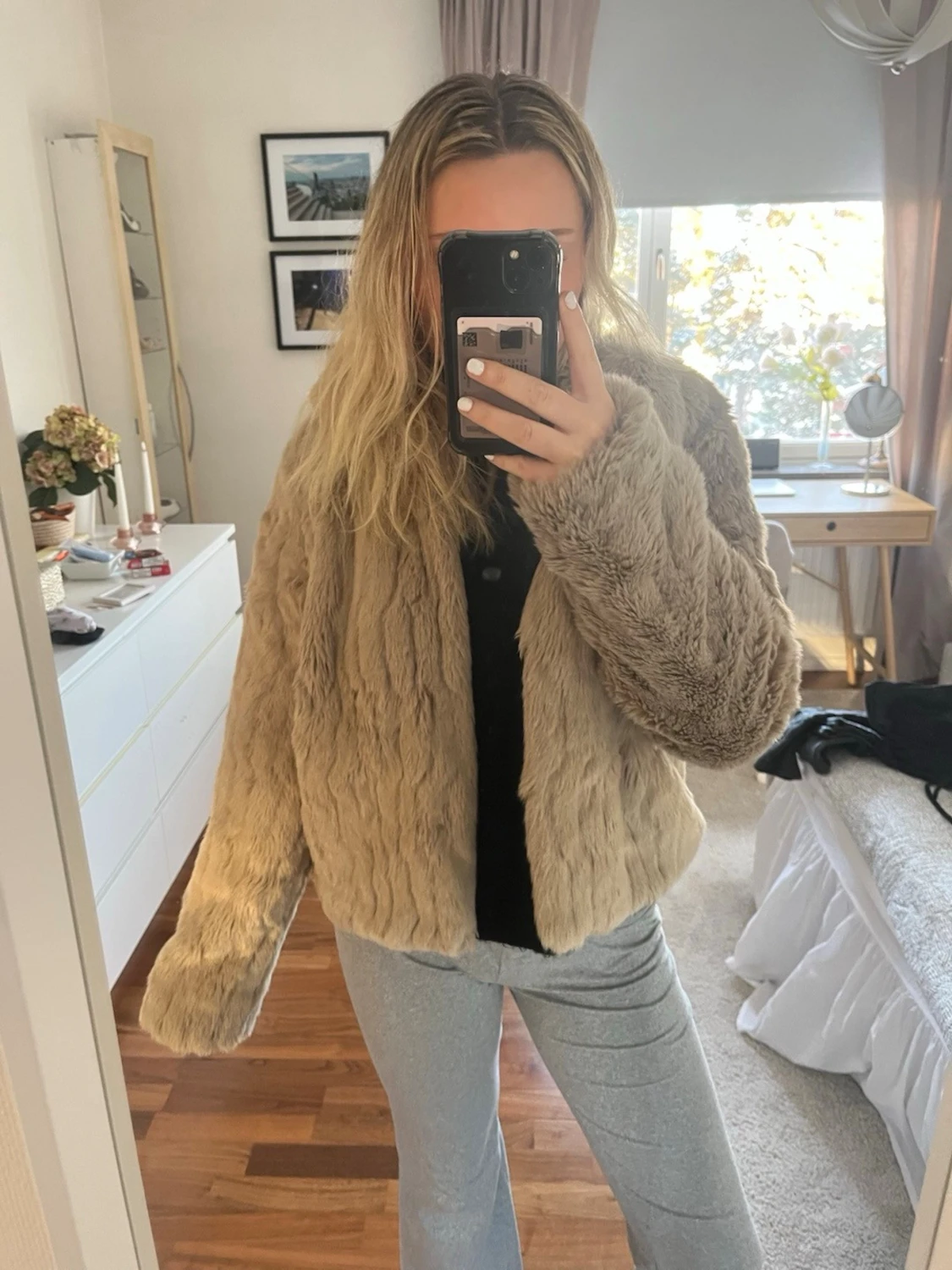 Fusk päls jacka  - 3