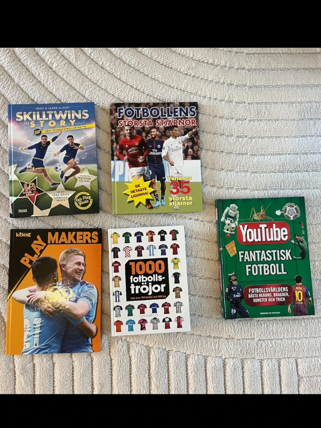 Fotbollsrelaterade böcker