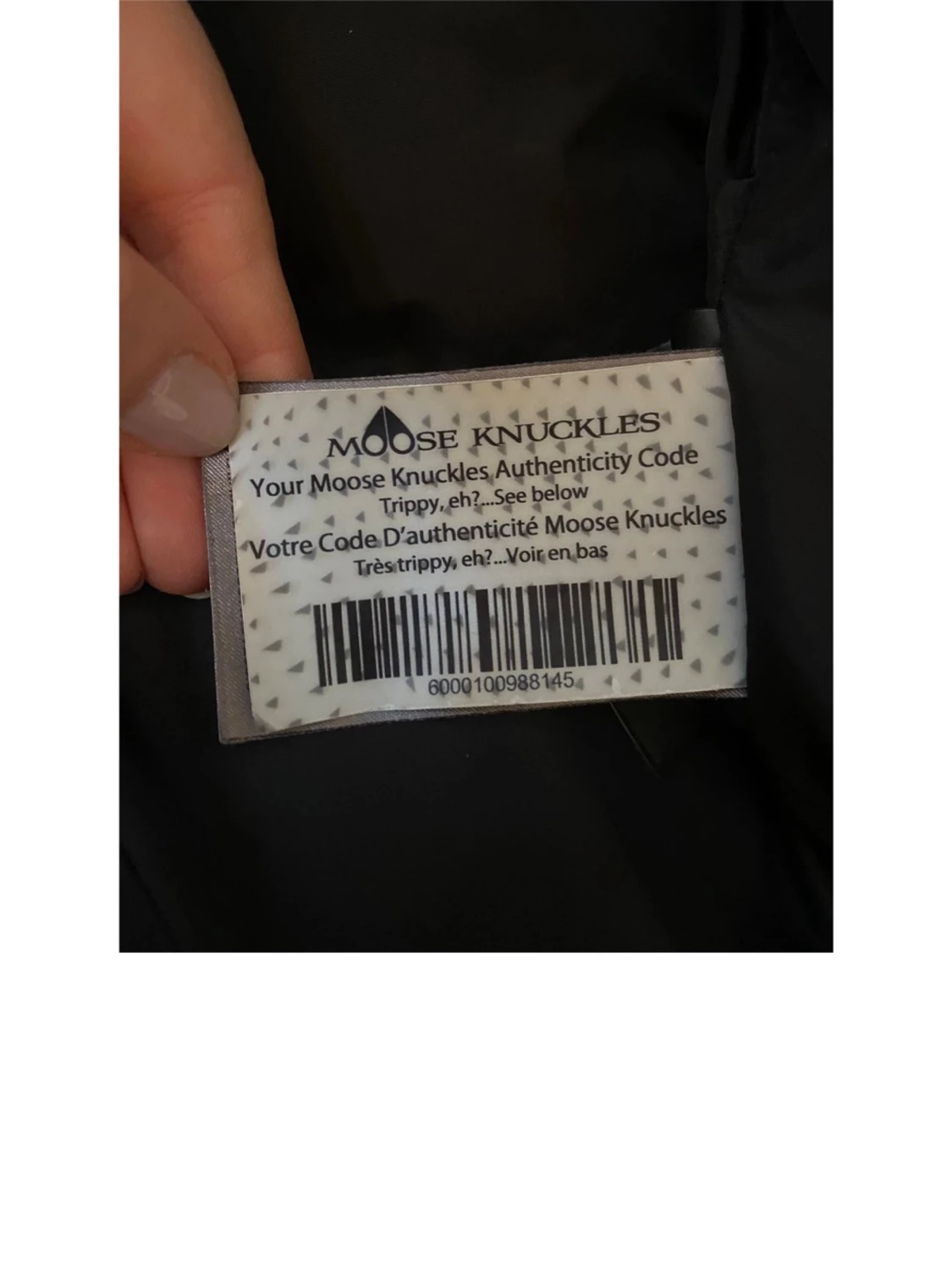 Svart Moose Knuckles dunjacka S - 6