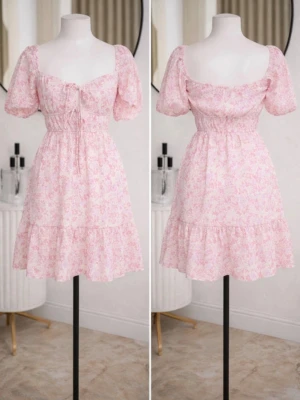 Gina Tricot rosa klänning, storlek XS - Nästan ny