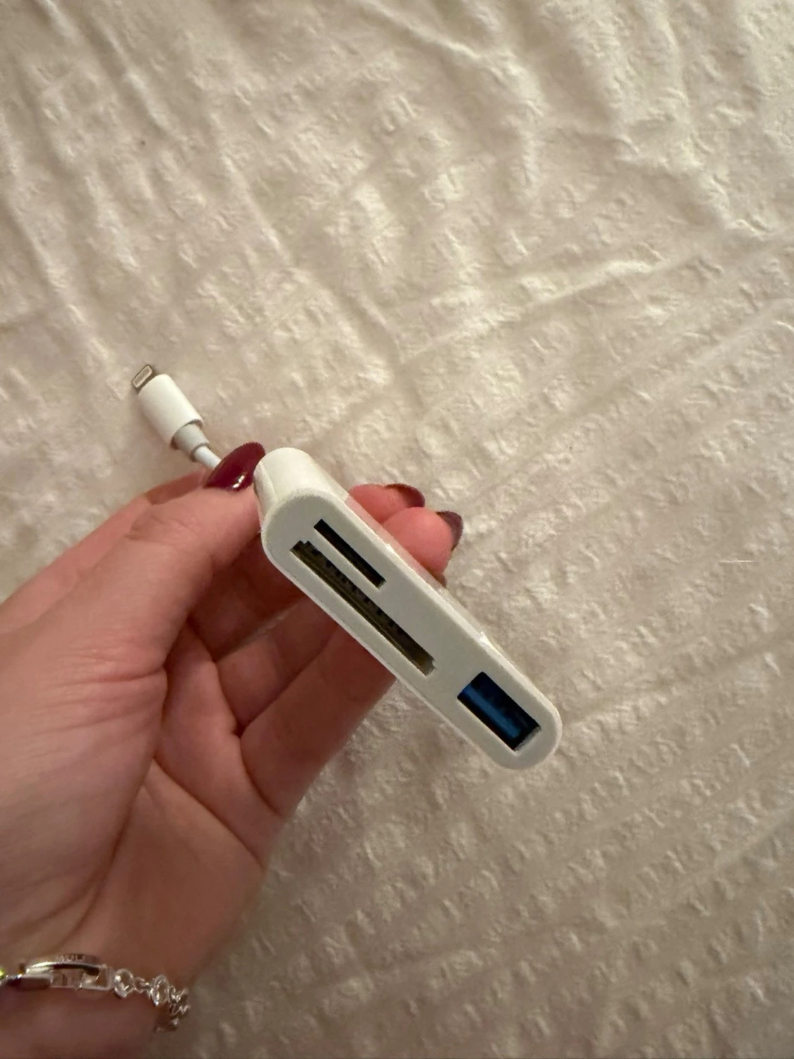 Lightning till USB/SD/TF Adapter - 3