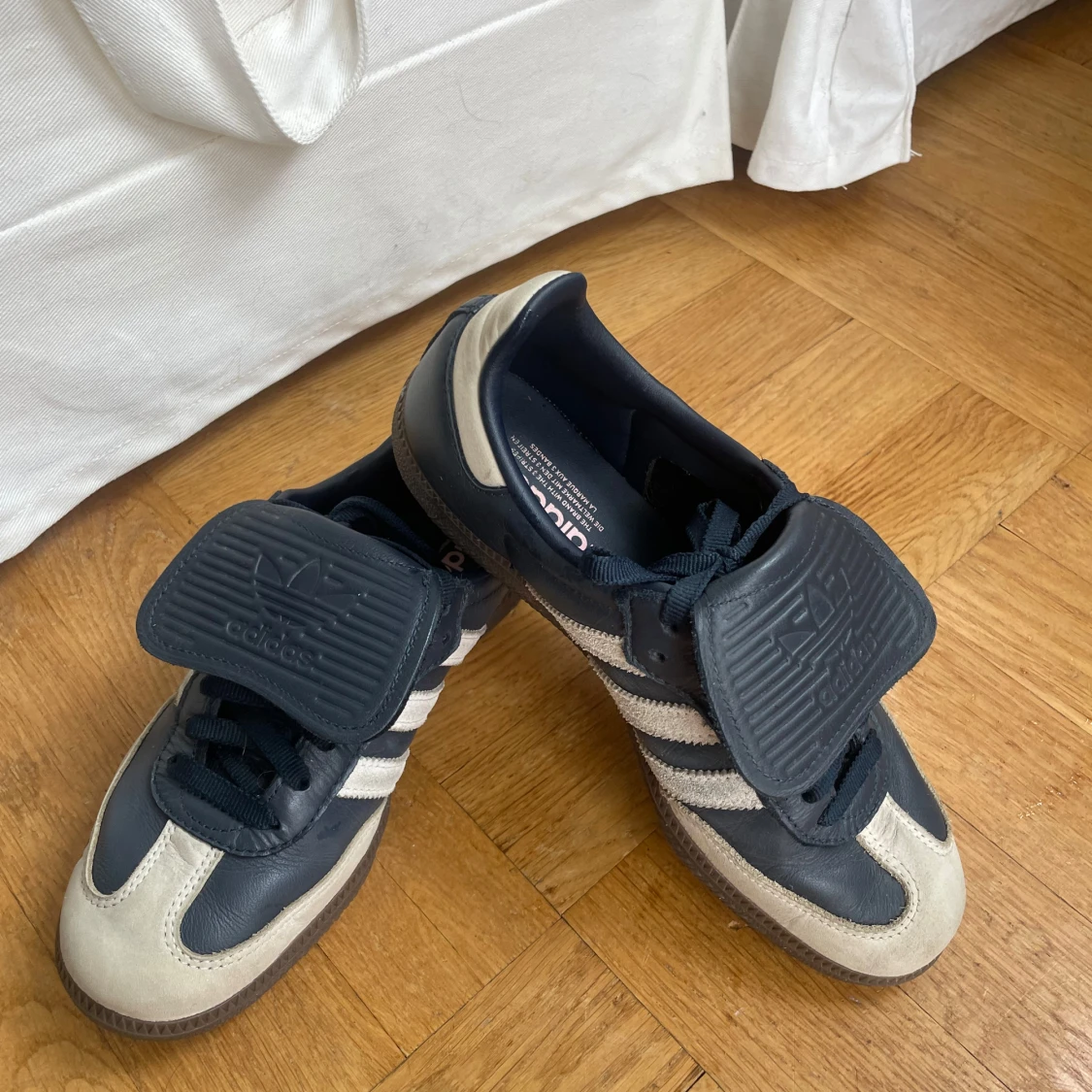 Adidas Samba skor  marinblå/vit - 1