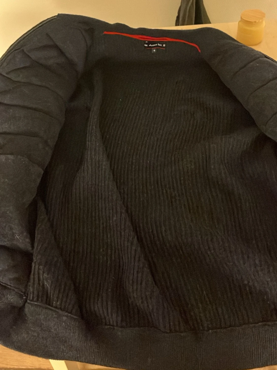 Svart quiltad kofta från Armor Lux - 1