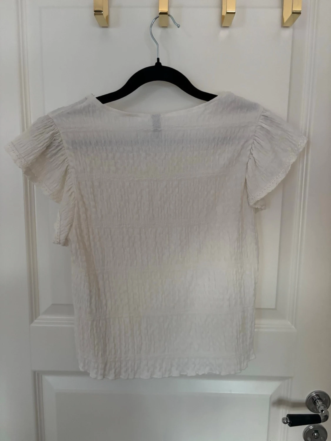 Vit blus med spets från H&M Divided - 1