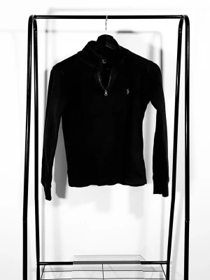 POLO RALPH LAUREN HALFZIP - Kids M/12/146 - Marinblå - POLO RALPH LAUREN Half Zip - Kids Size M/146/152/12 - Marinblå - Halv Zippad tröja