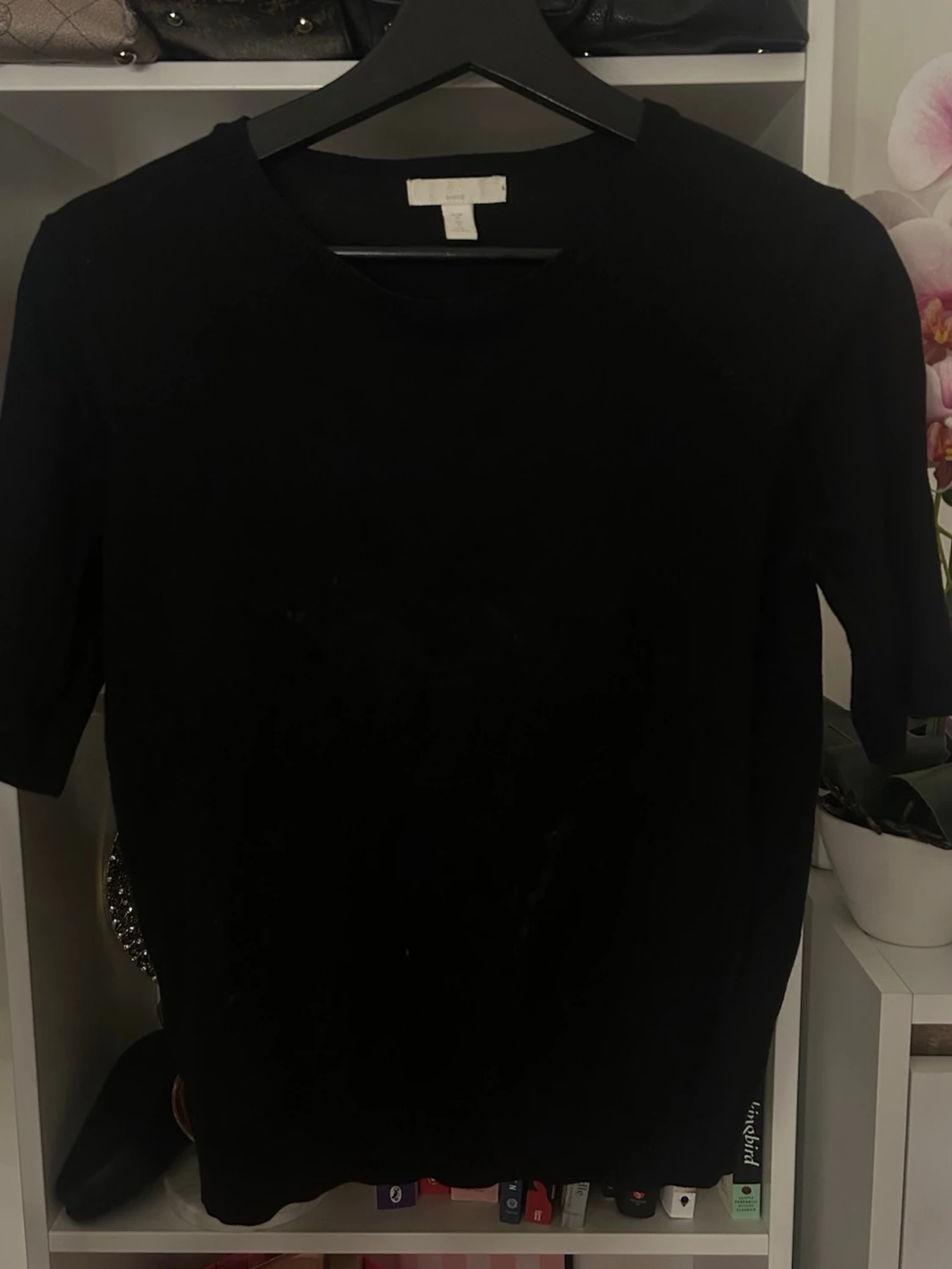 Svart topp från H&M Basics, M - 3