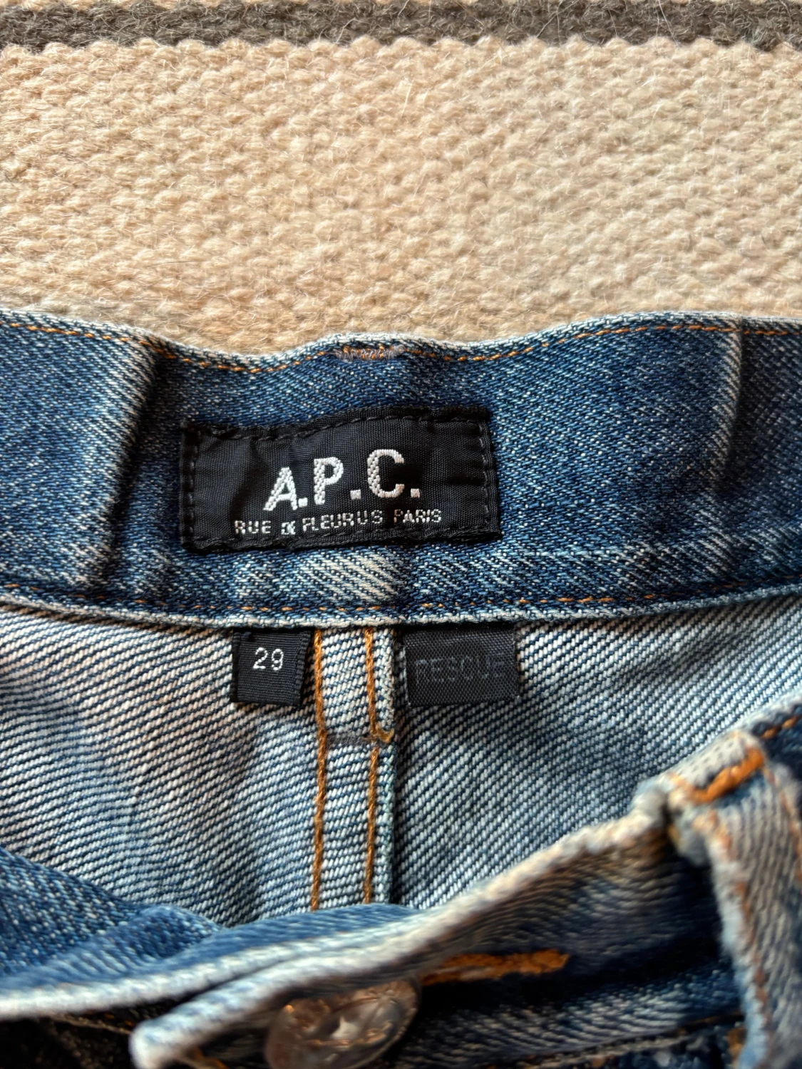 APC jeans selvedge rescue w29 - 3