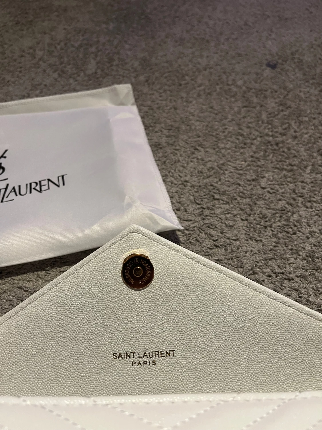 Saint Laurent Envelope Chain Wallet - 2