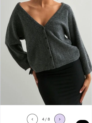 trekvarts stickad tröja ifrån nelly - trekvarts stickad tröja ifrån nelly! använd ett fåtal gånger och har inga defekter.