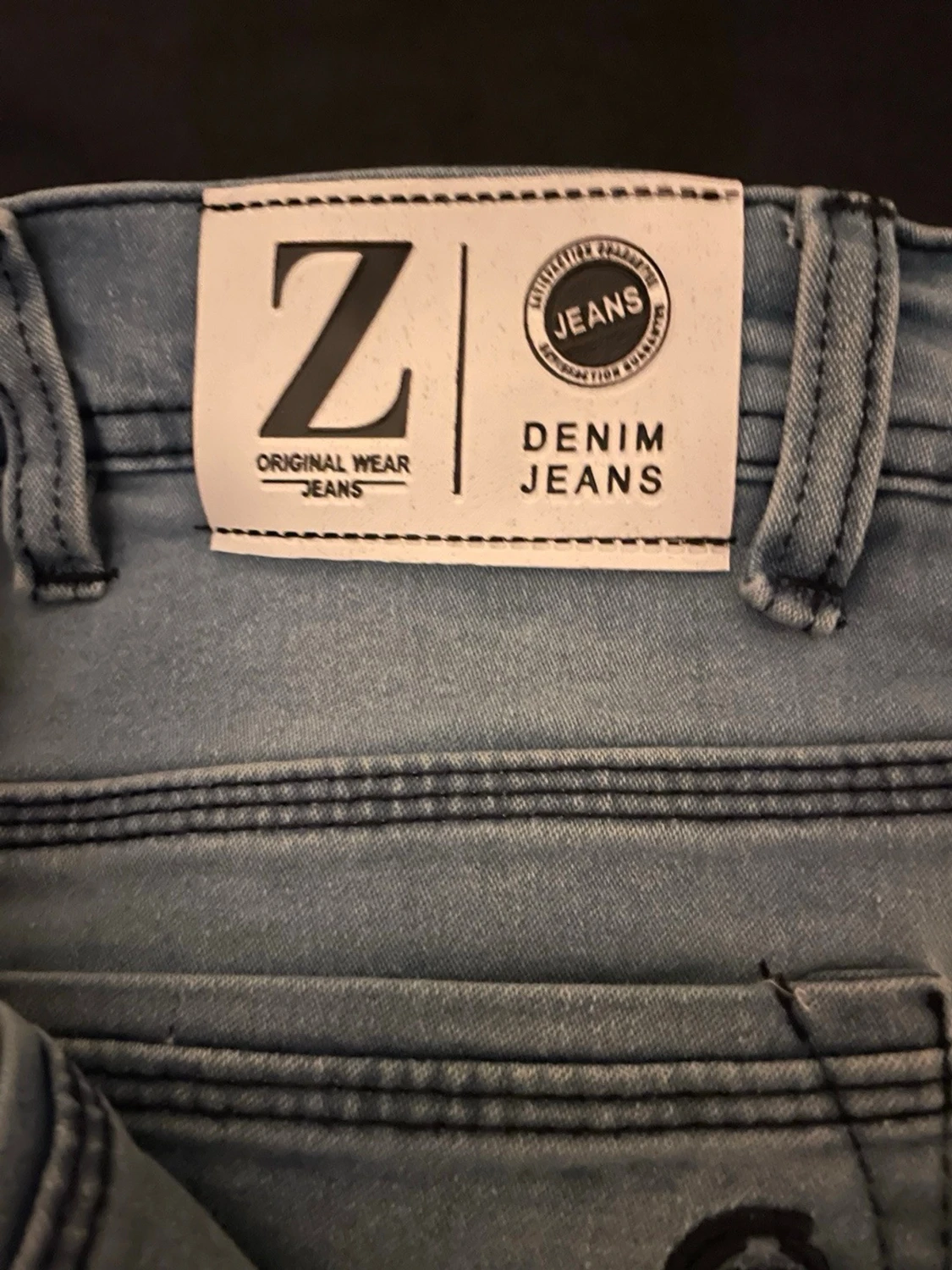 Ljusblå skinny jeans från Z Jeans - 1