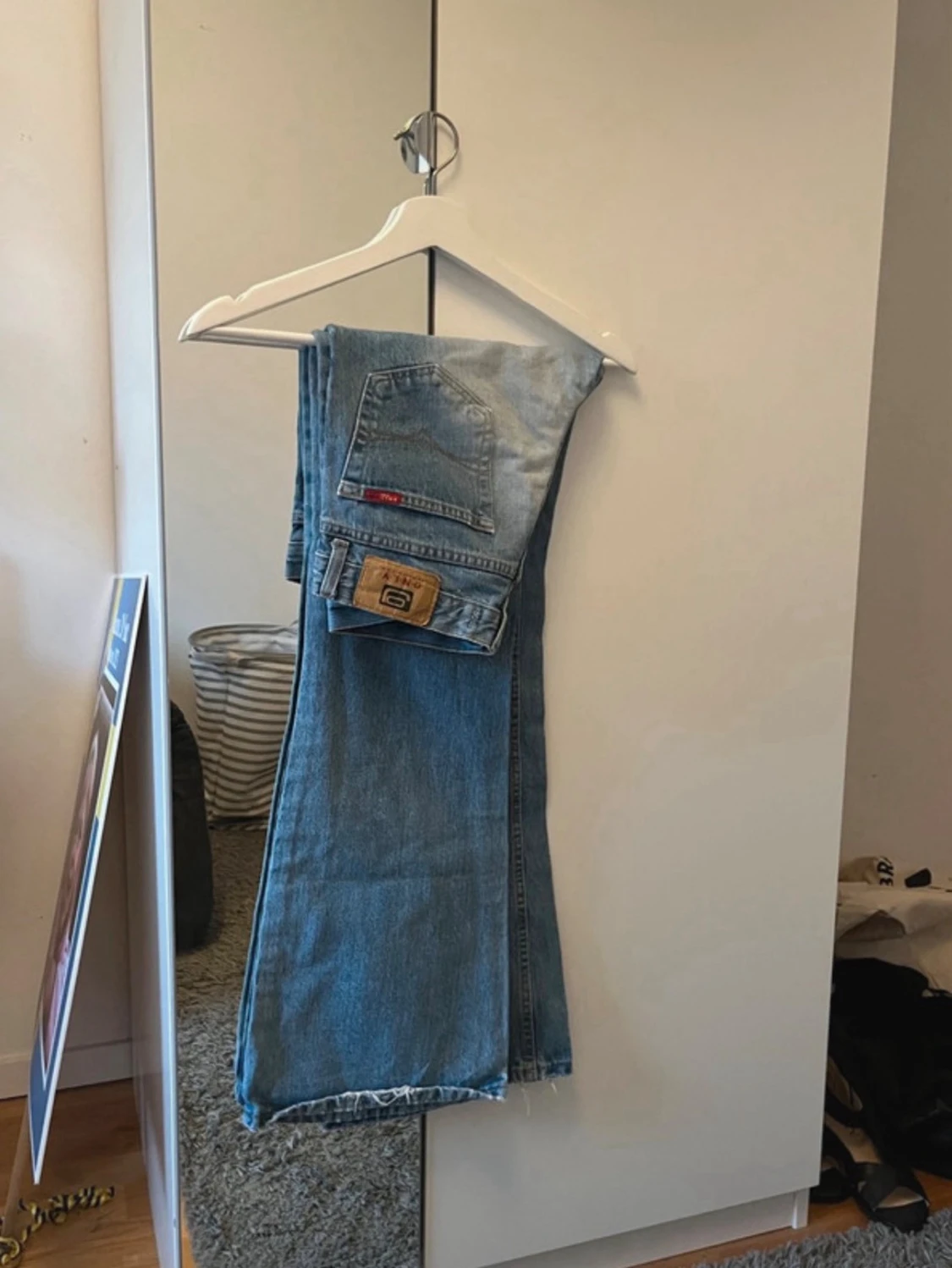 Bootcut jeans från Only, ljusblå