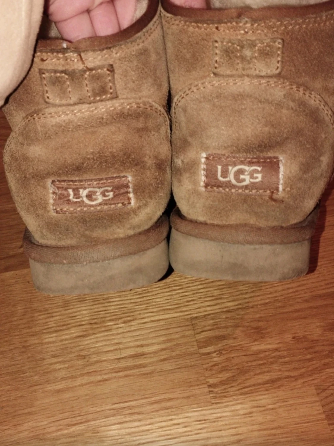 UGG Classic bruna boots i mocka - 2