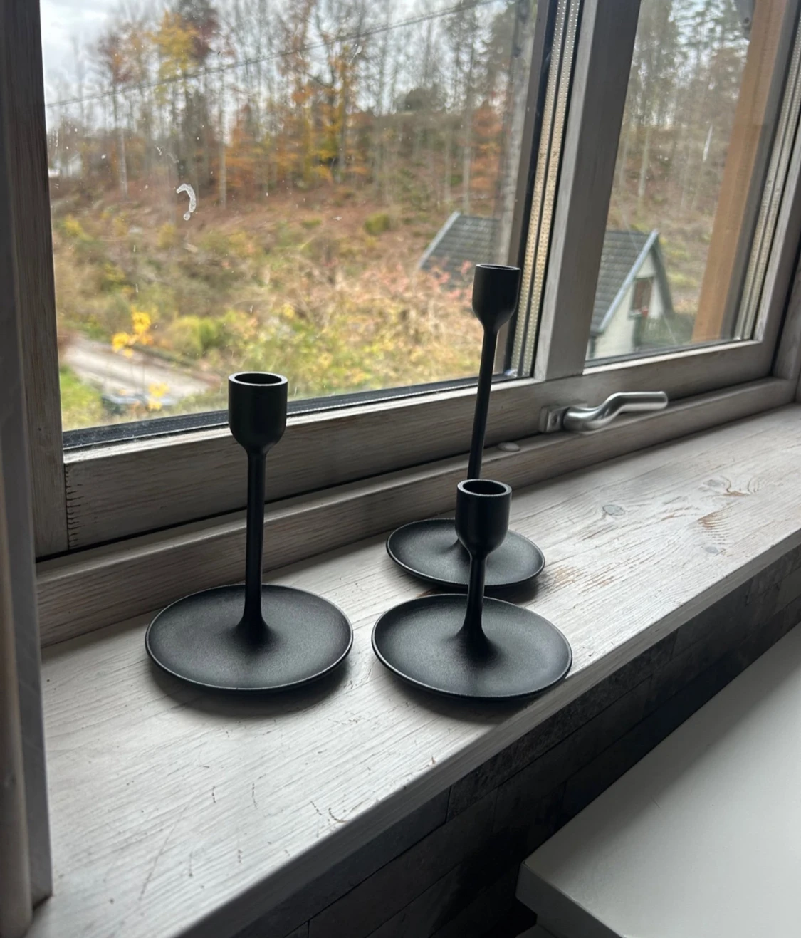 3 st ljus stakar  - 1