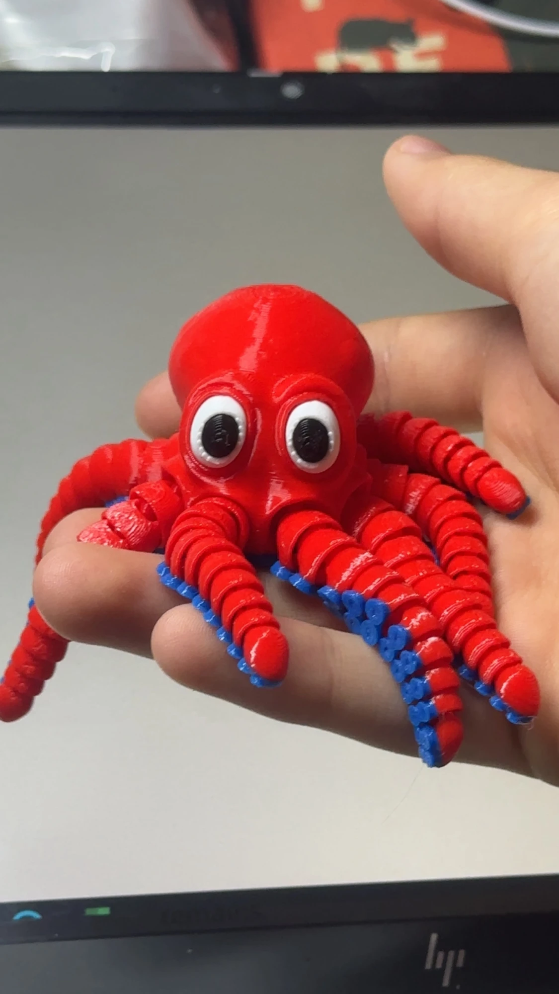 3D-Printad Bläckfisk