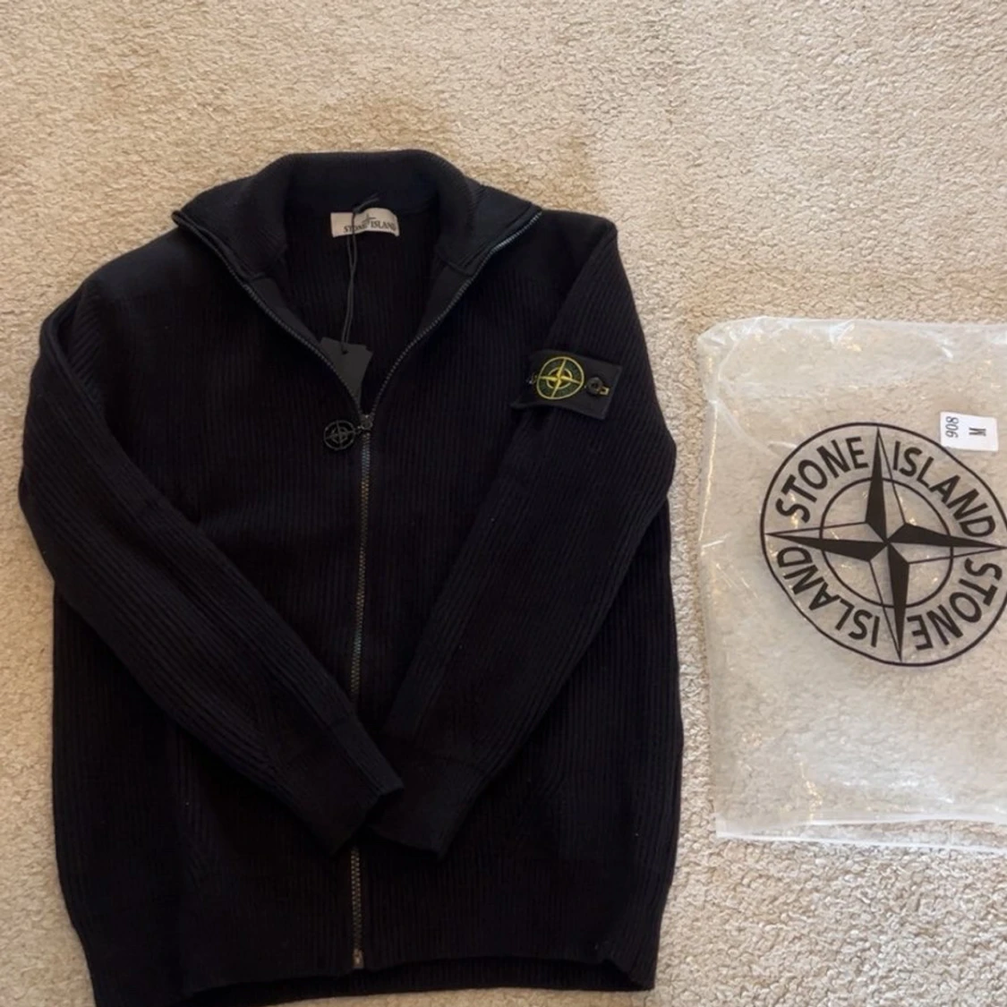 Stone island zip