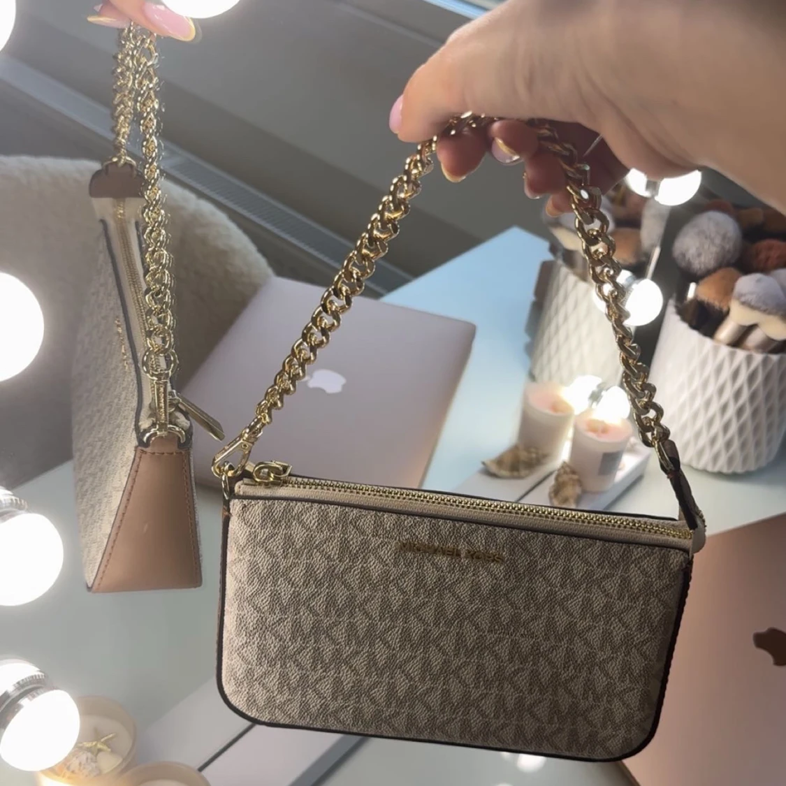 Michael Kors handväska- vanilla - 1