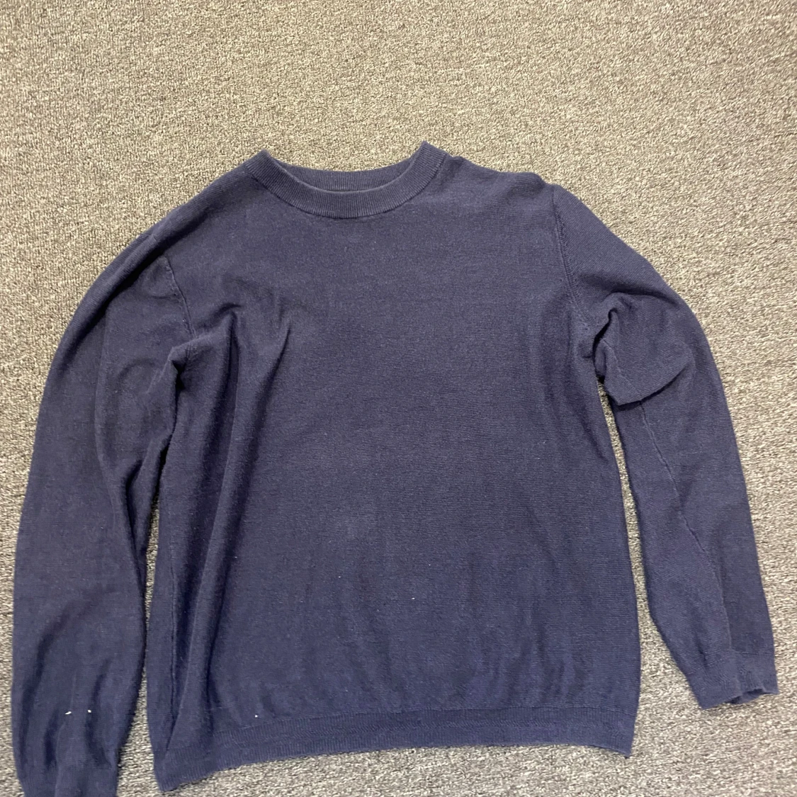 Mörkblå stickad tröja Selected Homme - 1