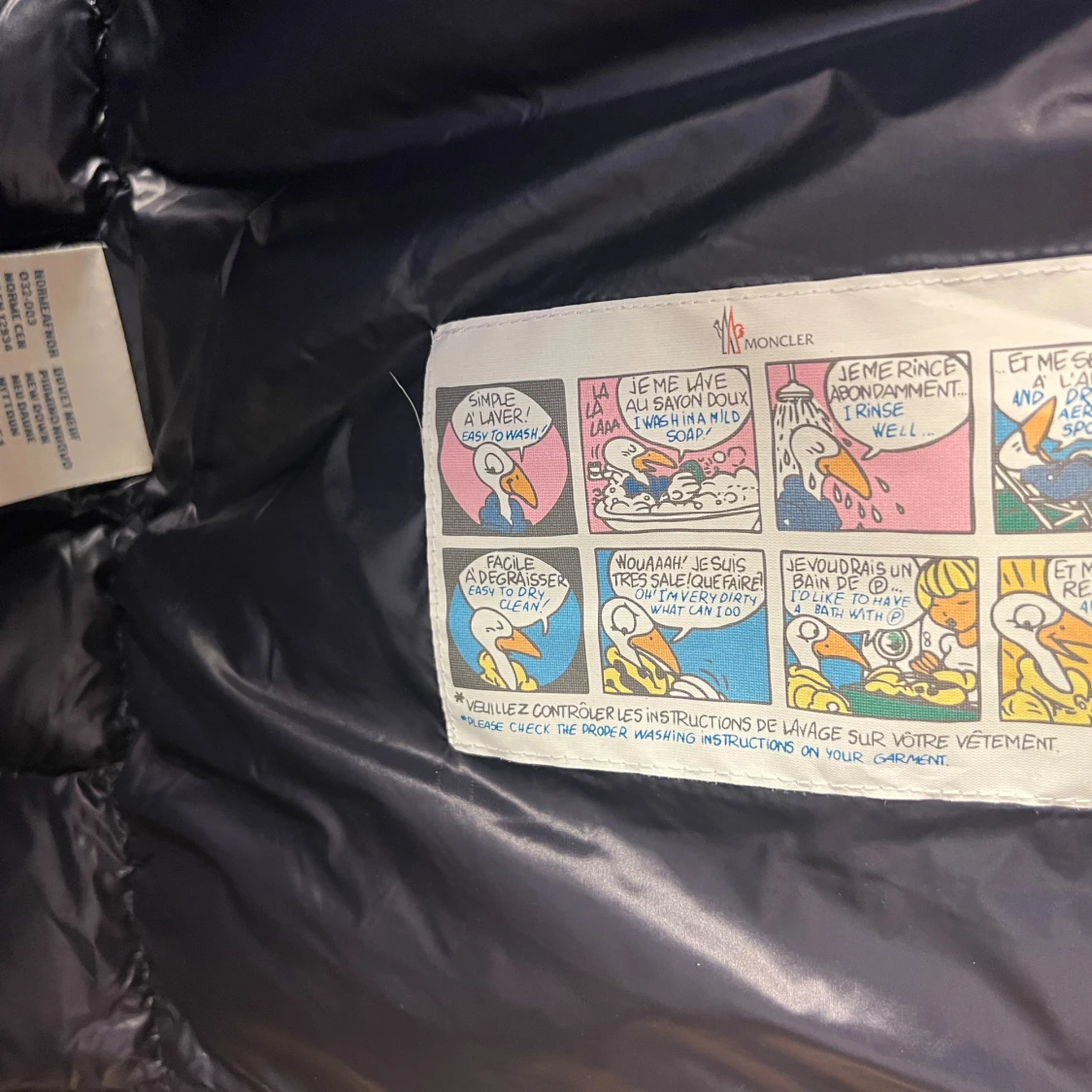 Mörkblå dunväst från Moncler - 2