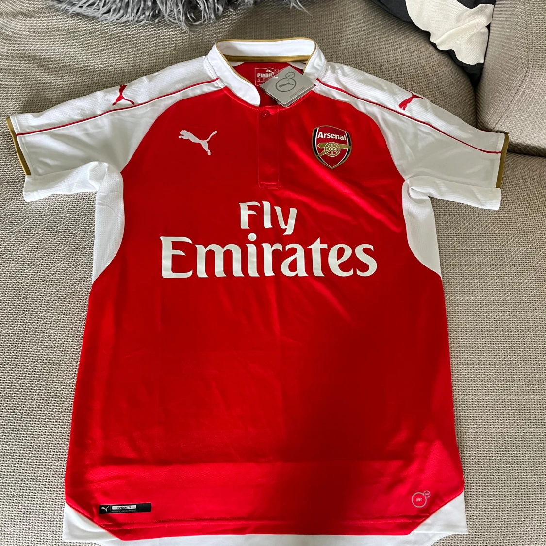 Arsenal Puma fotbollströja röd/vit