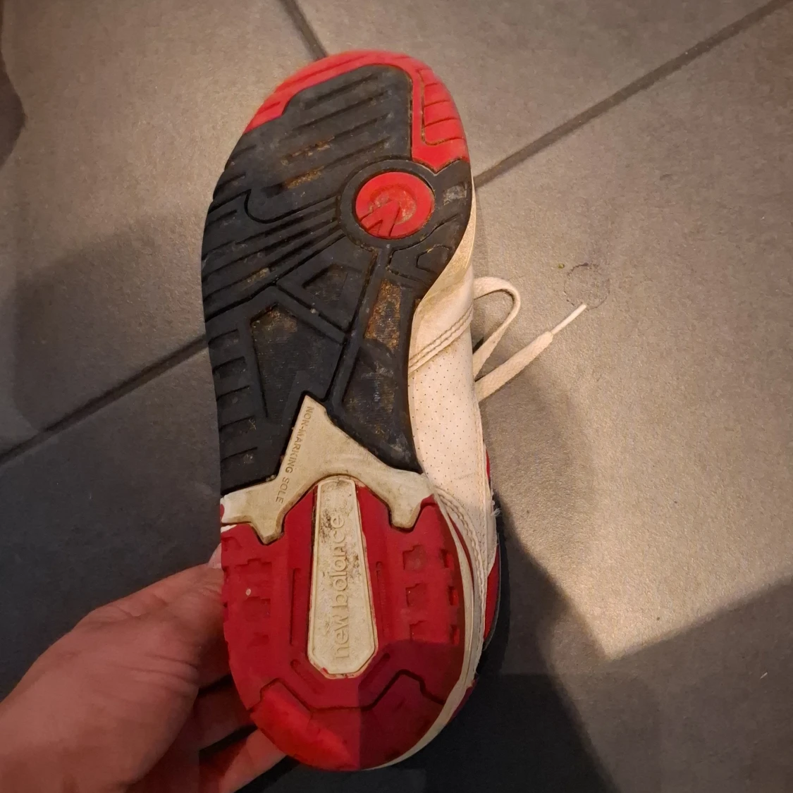 New Balance 550 sneakers röd/vit - 1