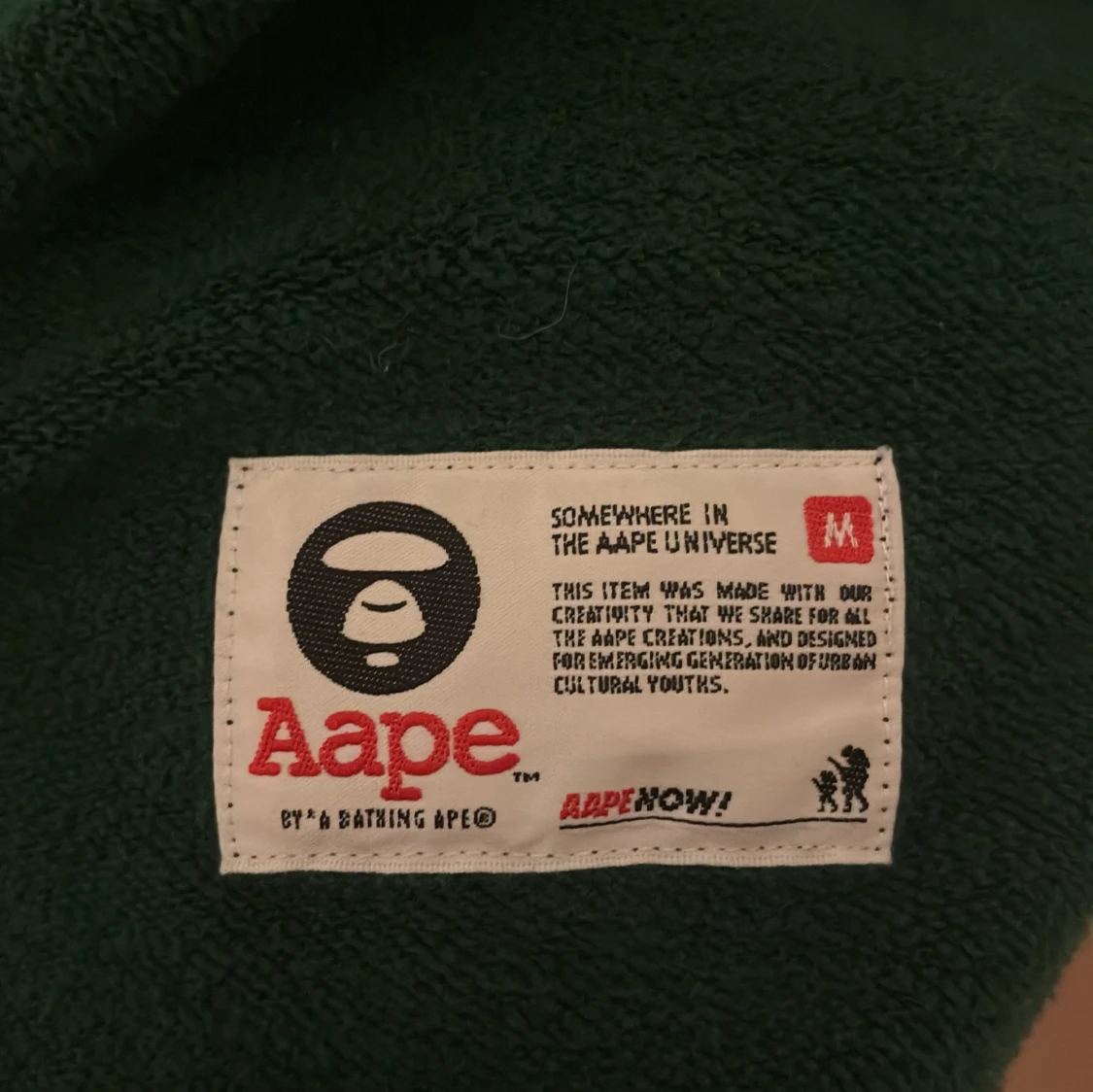Grön sweatshirt från AAPE by A Bathing Ape - 3
