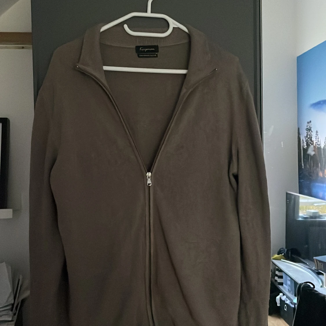 Beige/brun kashmere fullsip