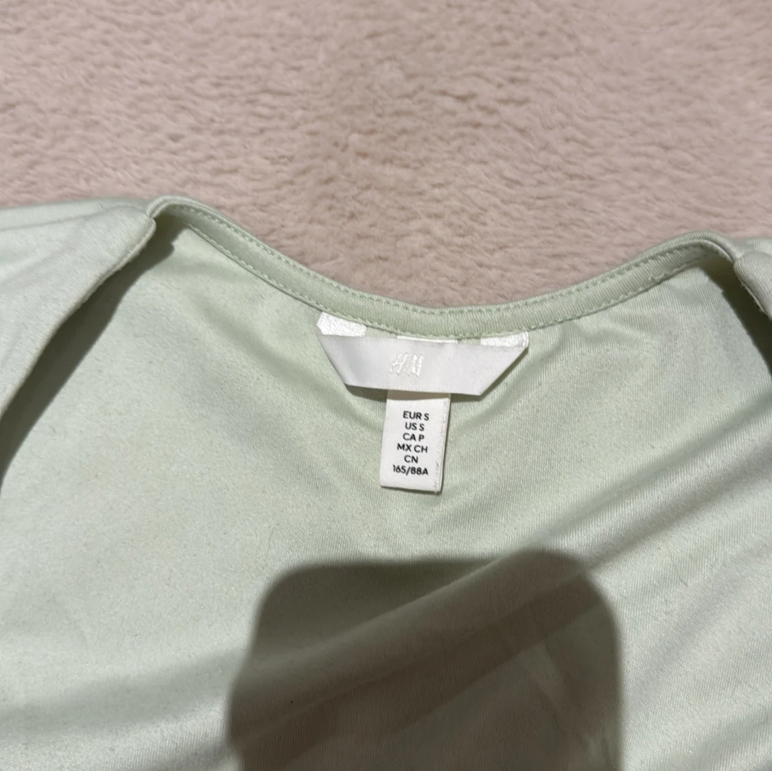 Ljusgrön långärmad topp H&M - 3