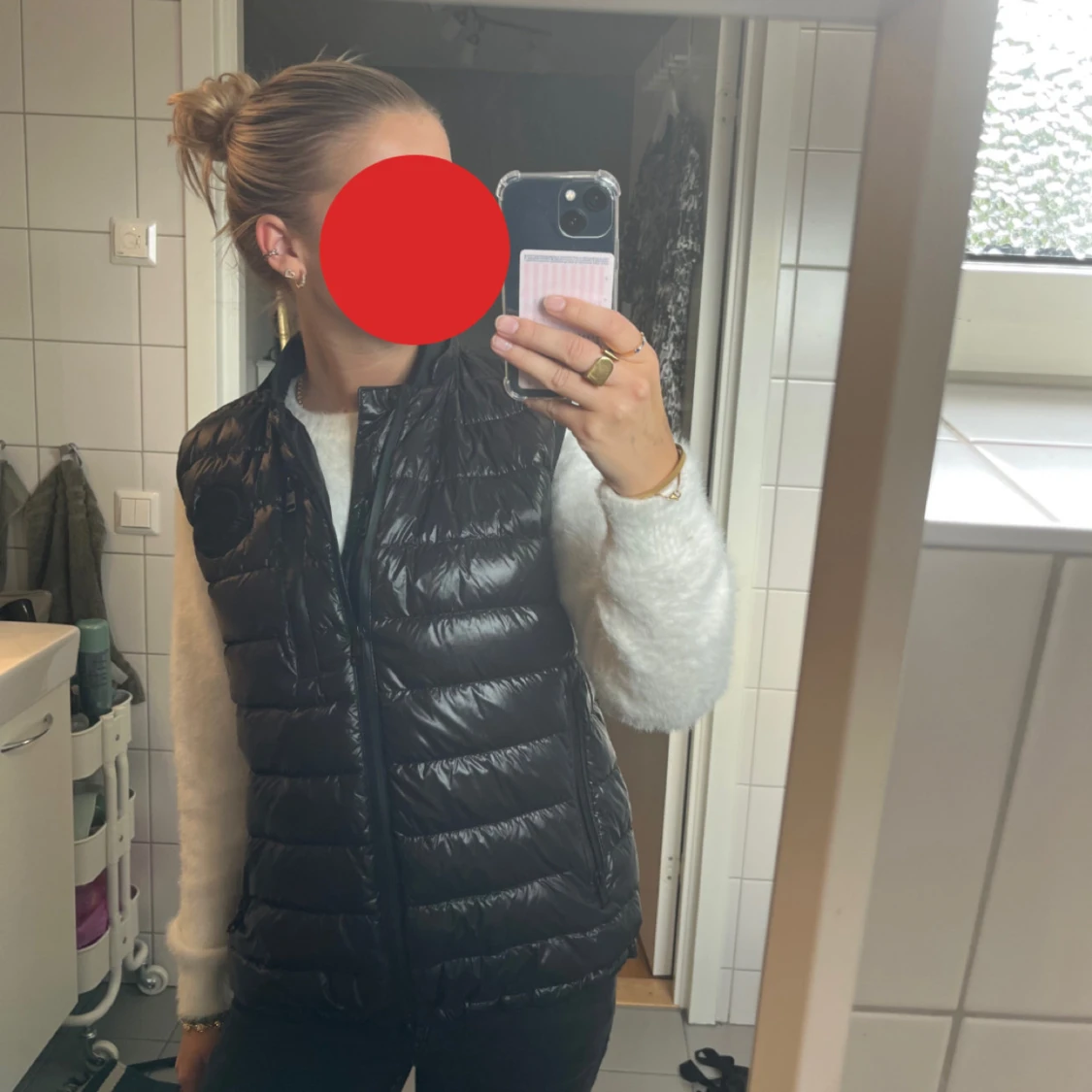 Svart dunväst moncler - 1