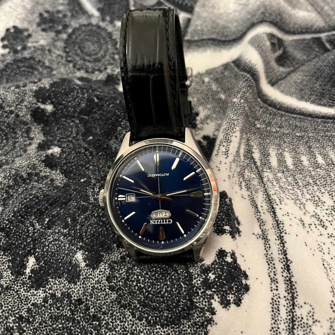 Citizen läder klocka - 4