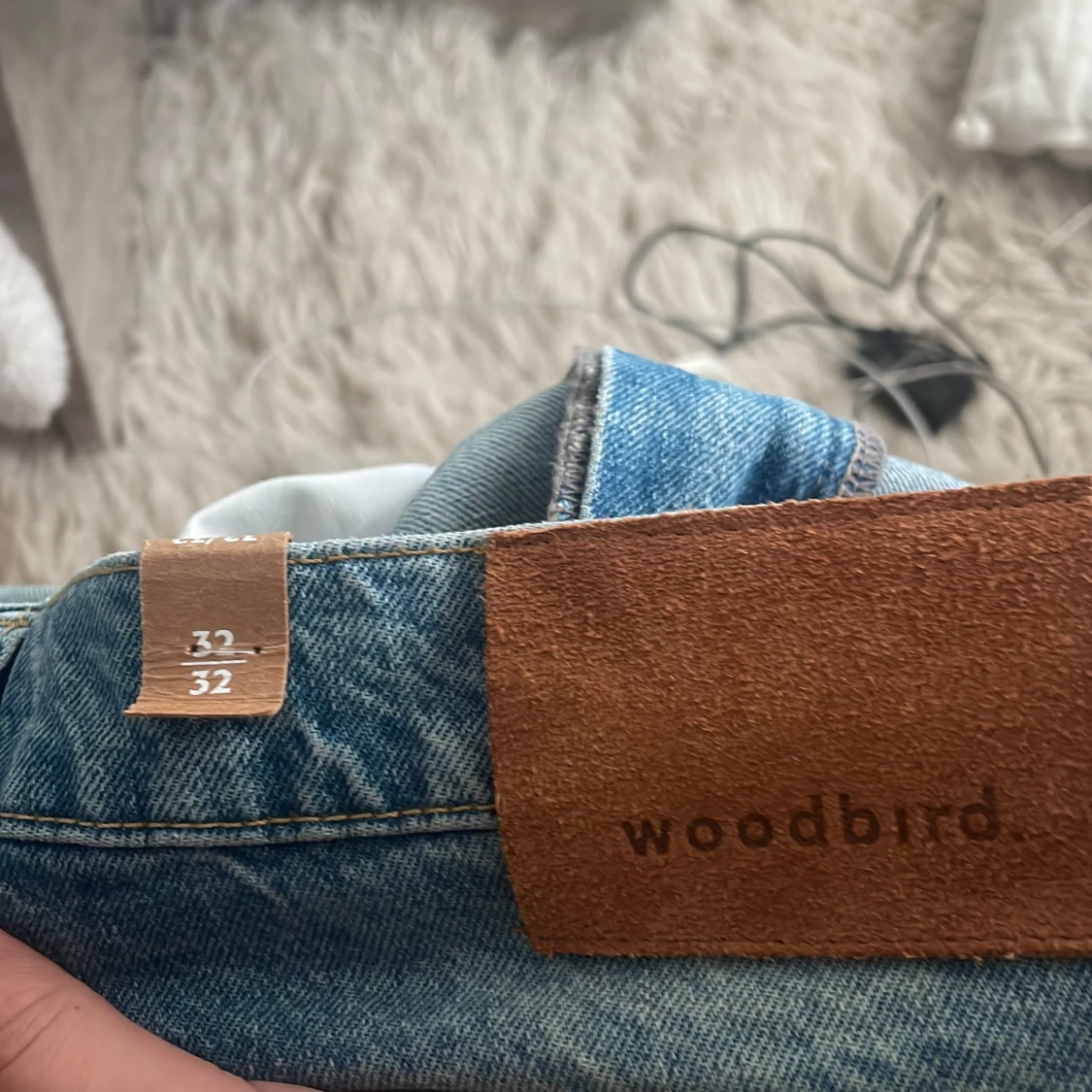 Blå jeans från Woodbird, storlek 32/32 - 3