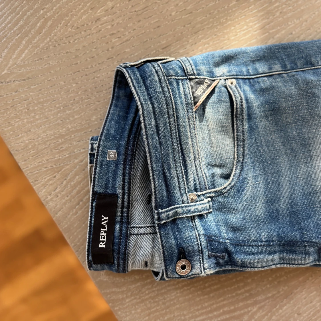 Replay blå jeans slim fit - 3