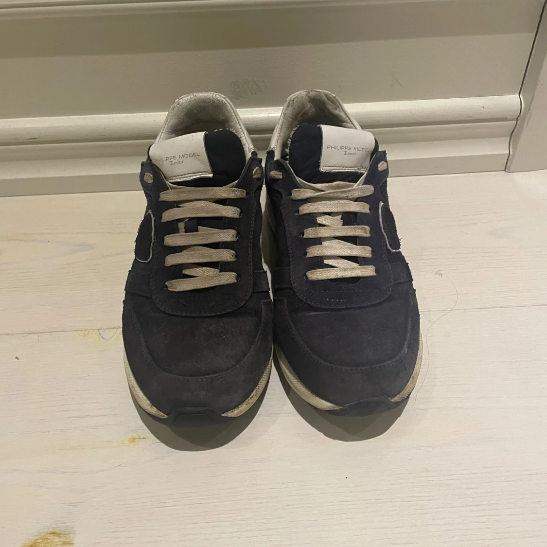 Philippe Model svarta sneakers mocka - 1