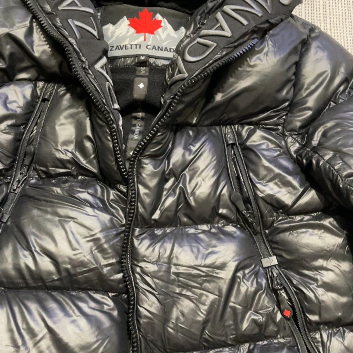 Svart pufferjacka från Zavetti Canada - 1