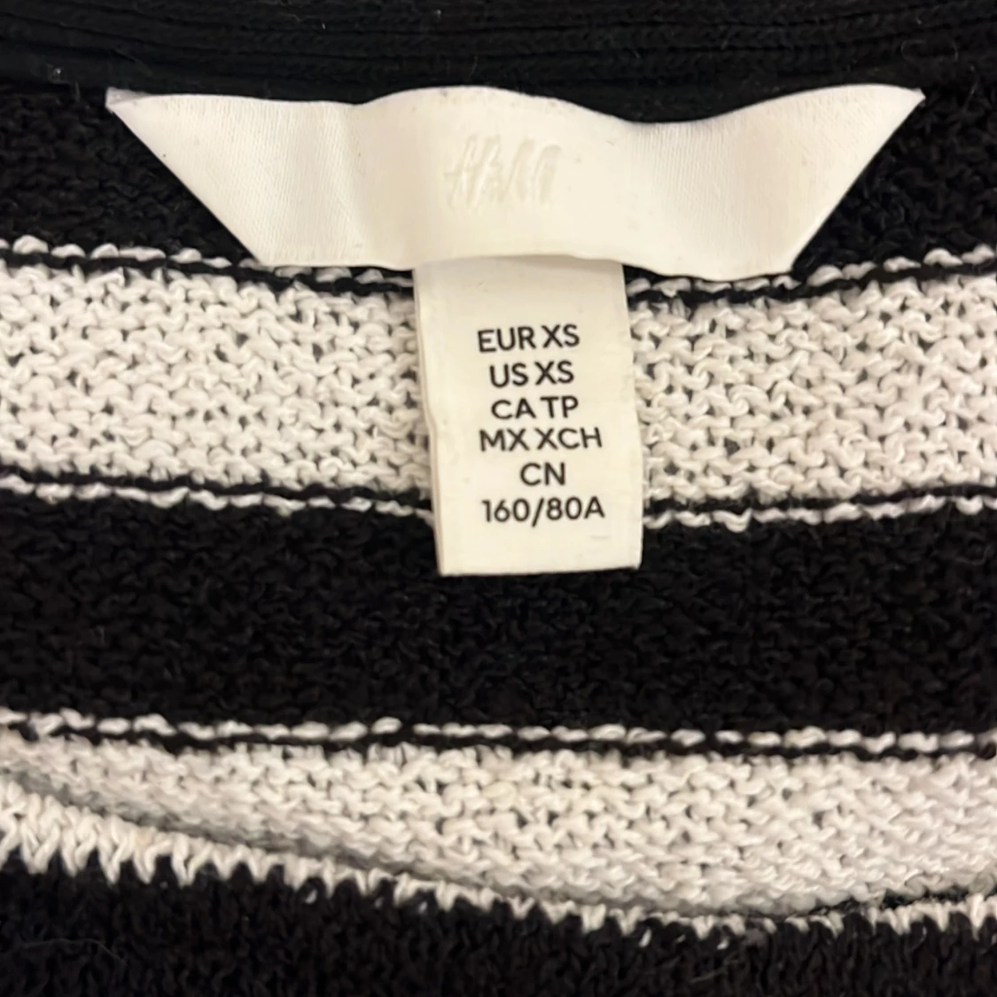 Randig långärmad tröja från H&M  - 2