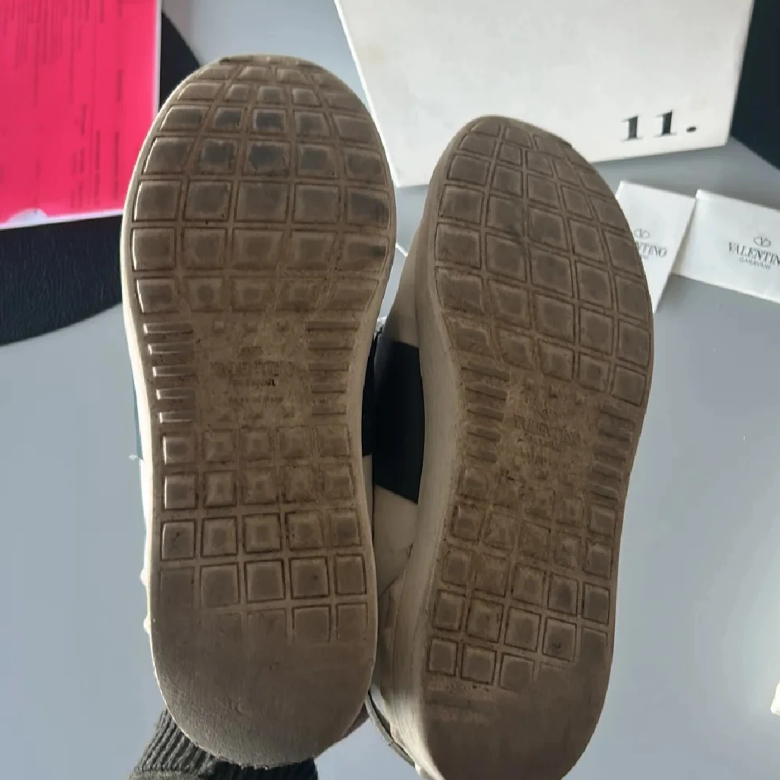 Valentino Garavani Open sneakers vit/svart - 2