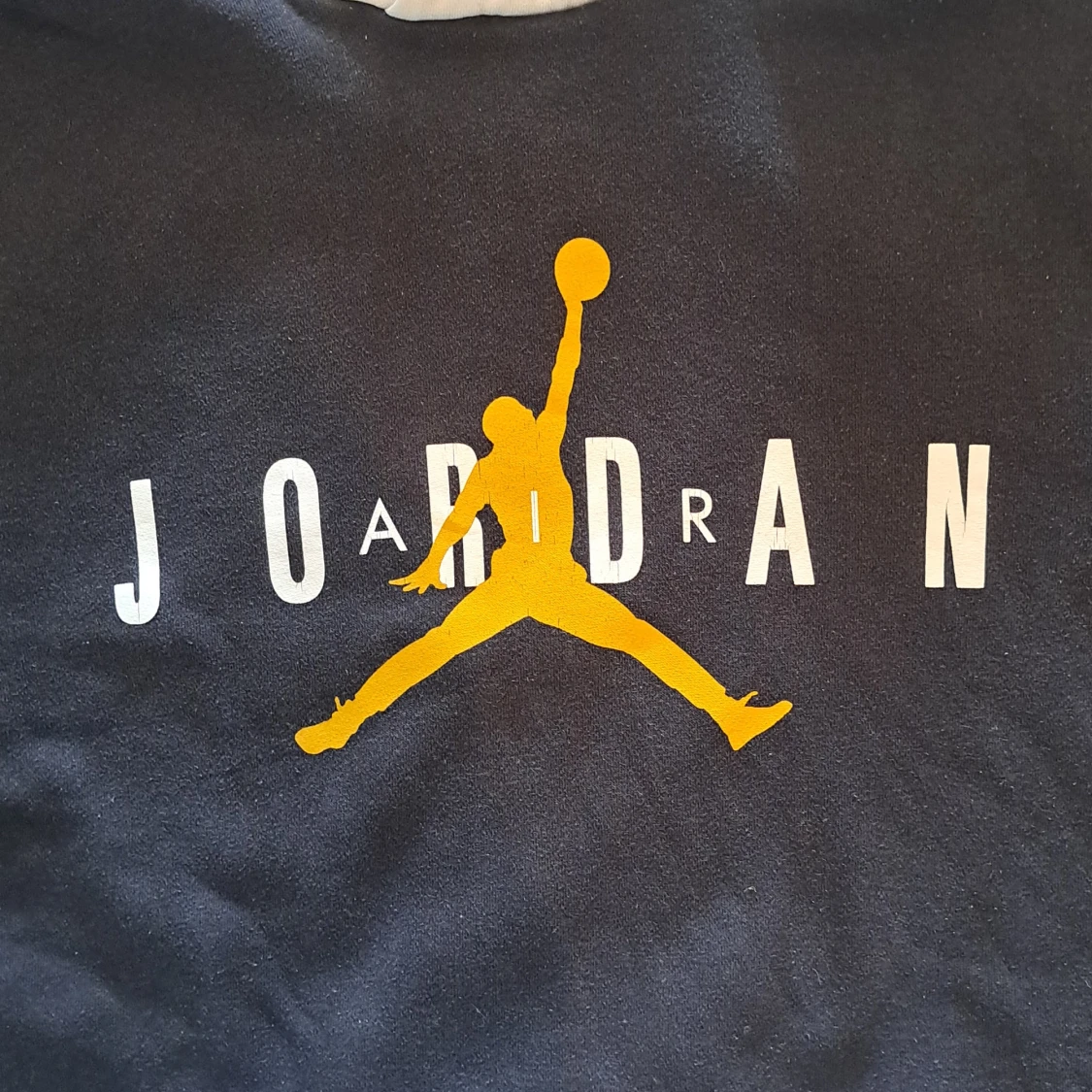 Air Jordan hoodie med vit huva och ficka - 3