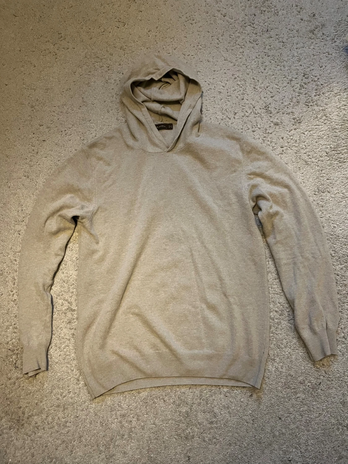 Beige hoodie från Oscar Jacobson
