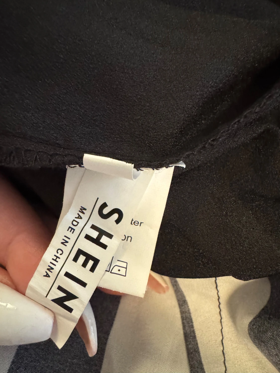 Svartvit jumpsuit från SHEIN - 2