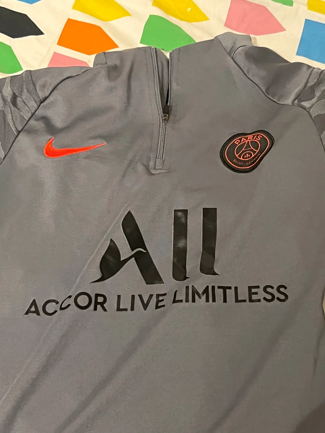Grå PSG långärmad träningströja Nike - 2