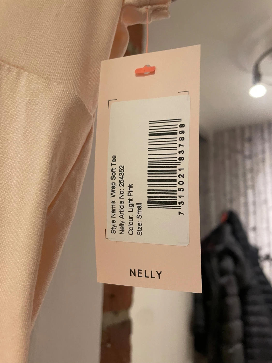 Ljusrosa omlottopp från Nelly - 3